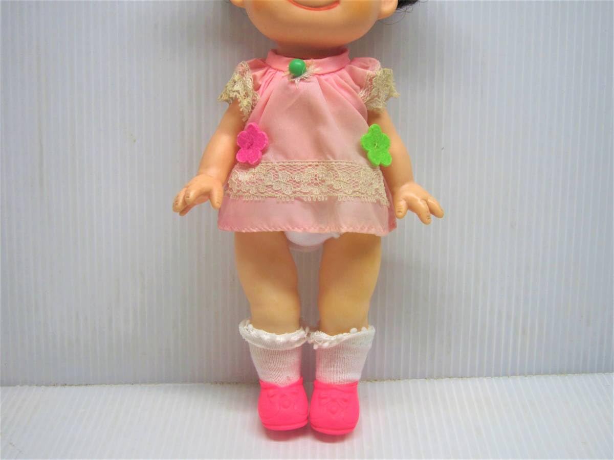 Amazon.co.jp: 希少品 不二家 植毛タイプ 着せ替え ペコちゃん ソフビ